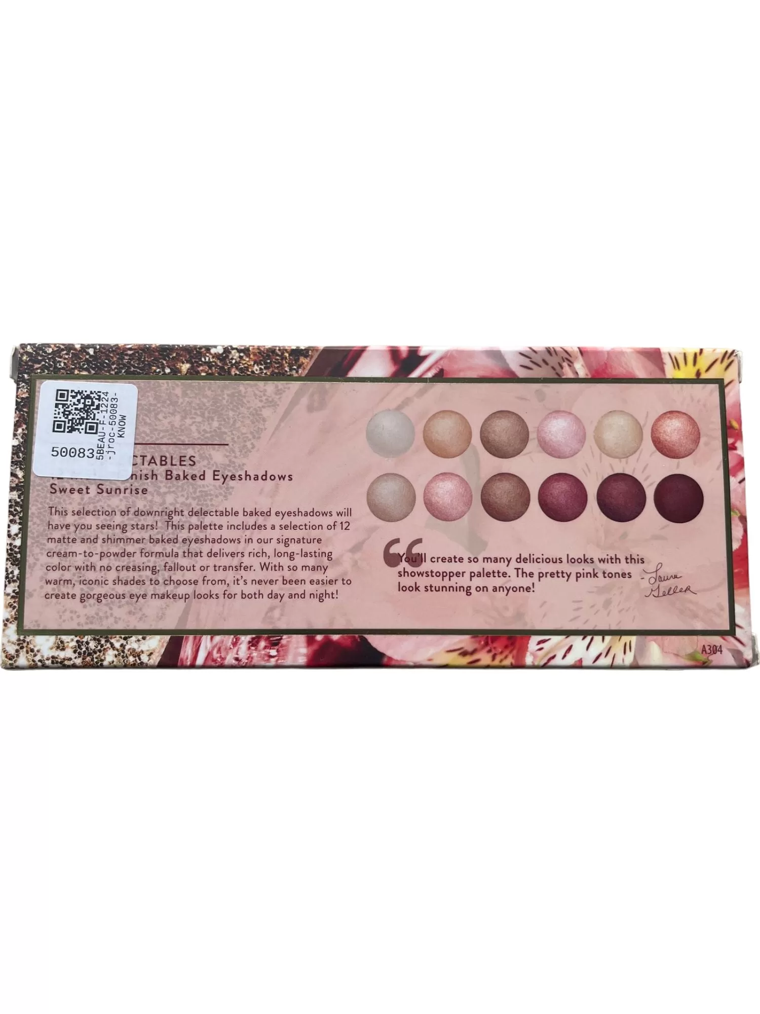 Laura Geller Sweet Sunrise The Delectables Multi-Finish Baked Eyeshadow Palette