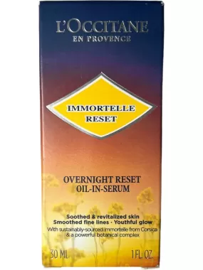 Loccitane Immortelle Overnight Reset Oil-in-Serum 30ml