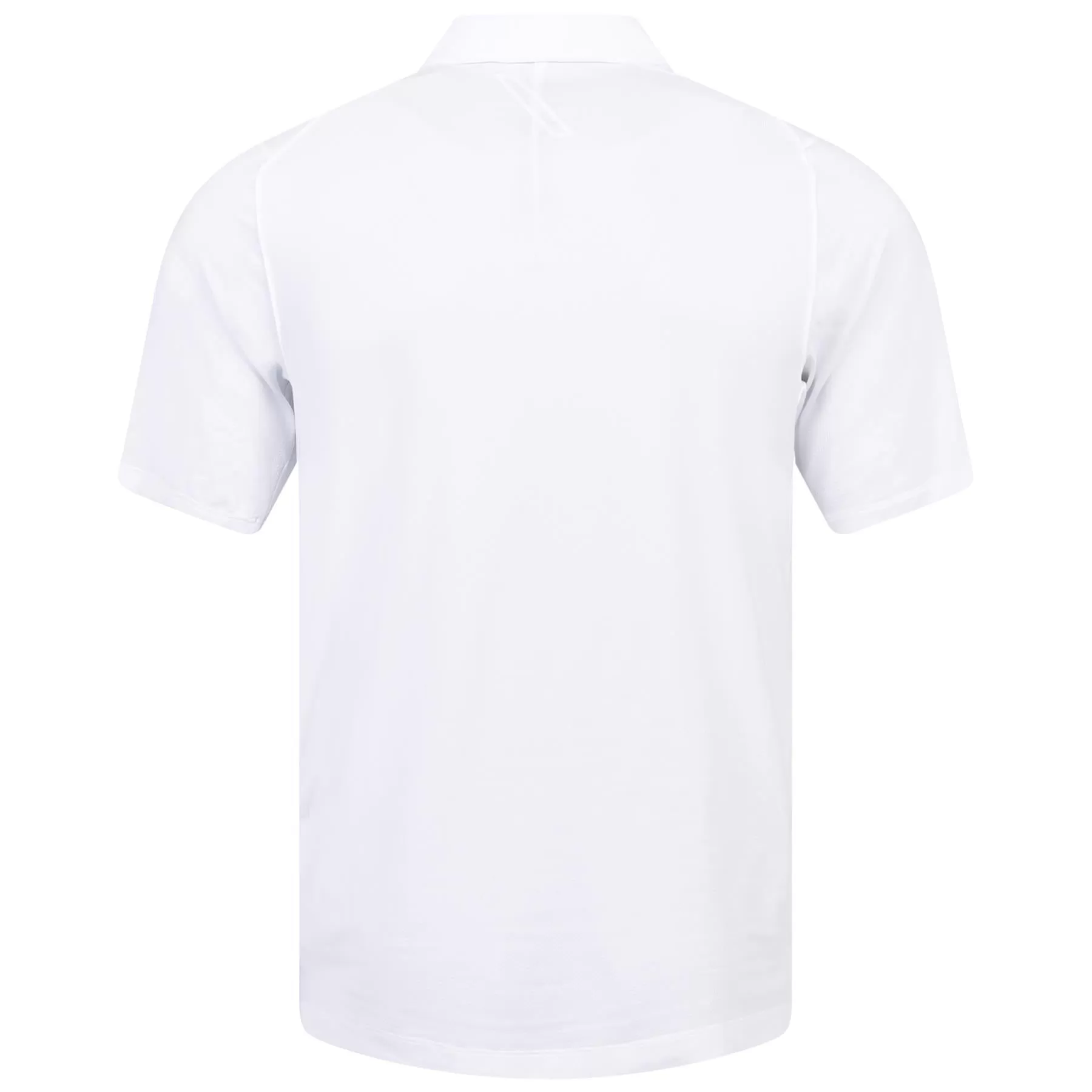 Logo Sport Nylon Stretch Polo White - 2024