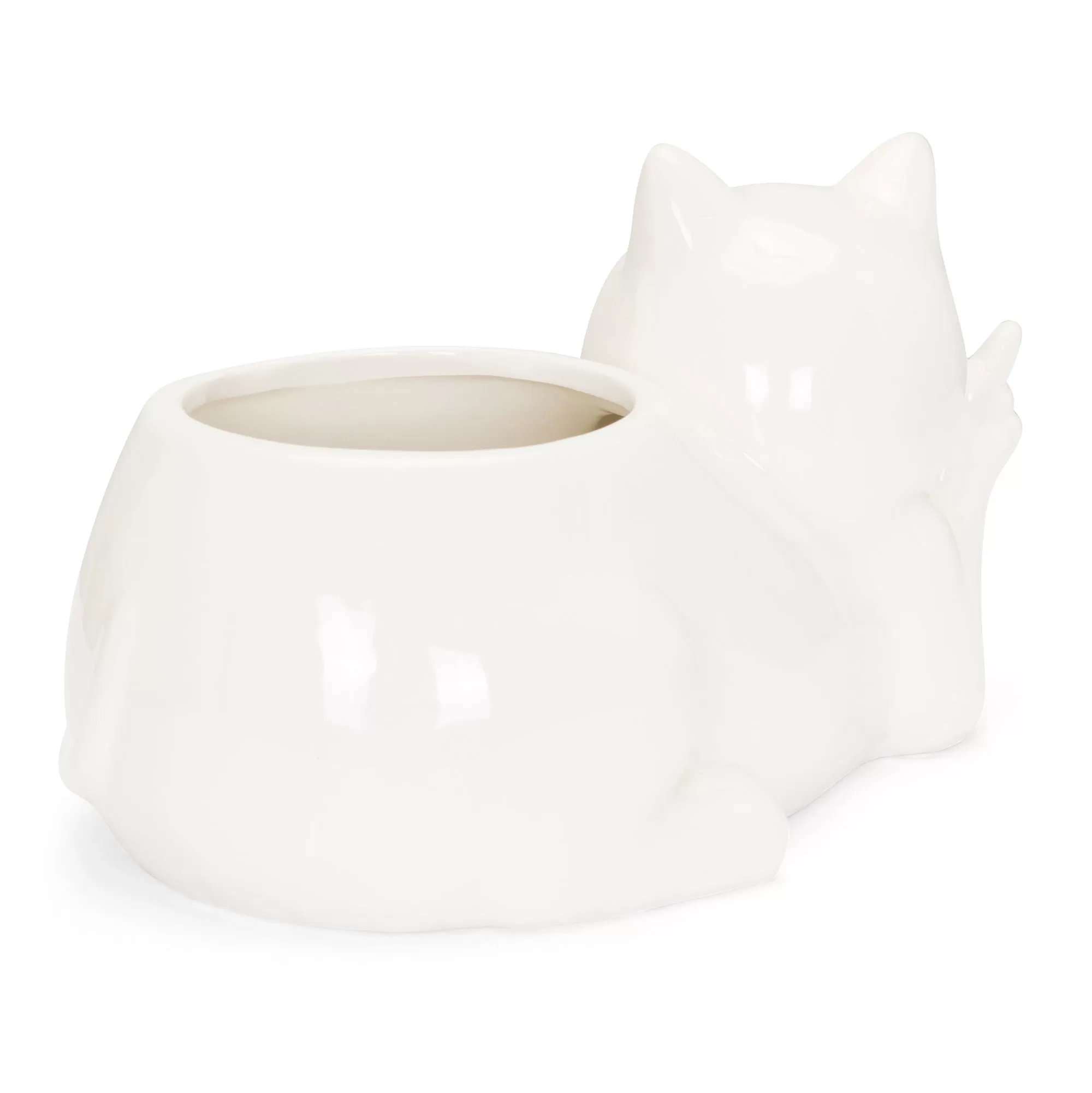 Lord Nermal Ceramic Planter (White)