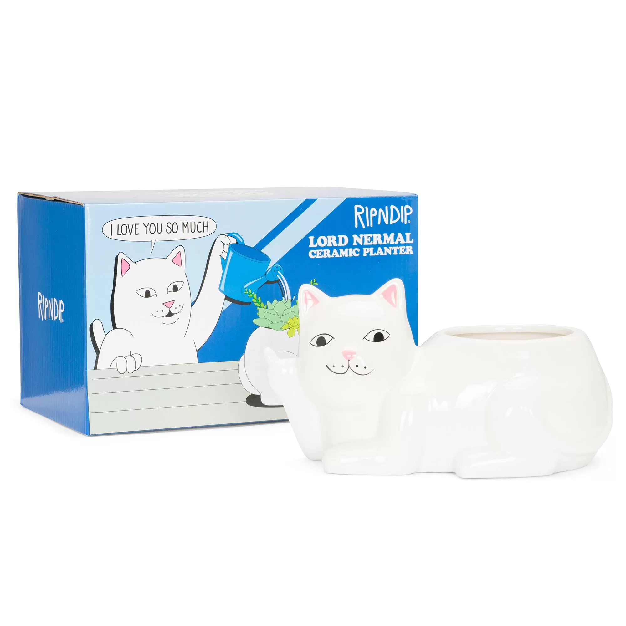 Lord Nermal Ceramic Planter (White)