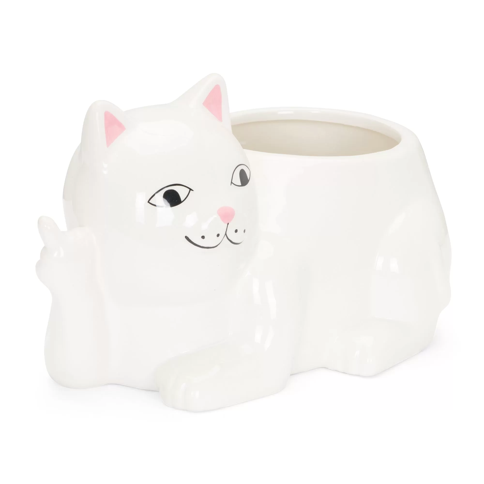 Lord Nermal Ceramic Planter (White)