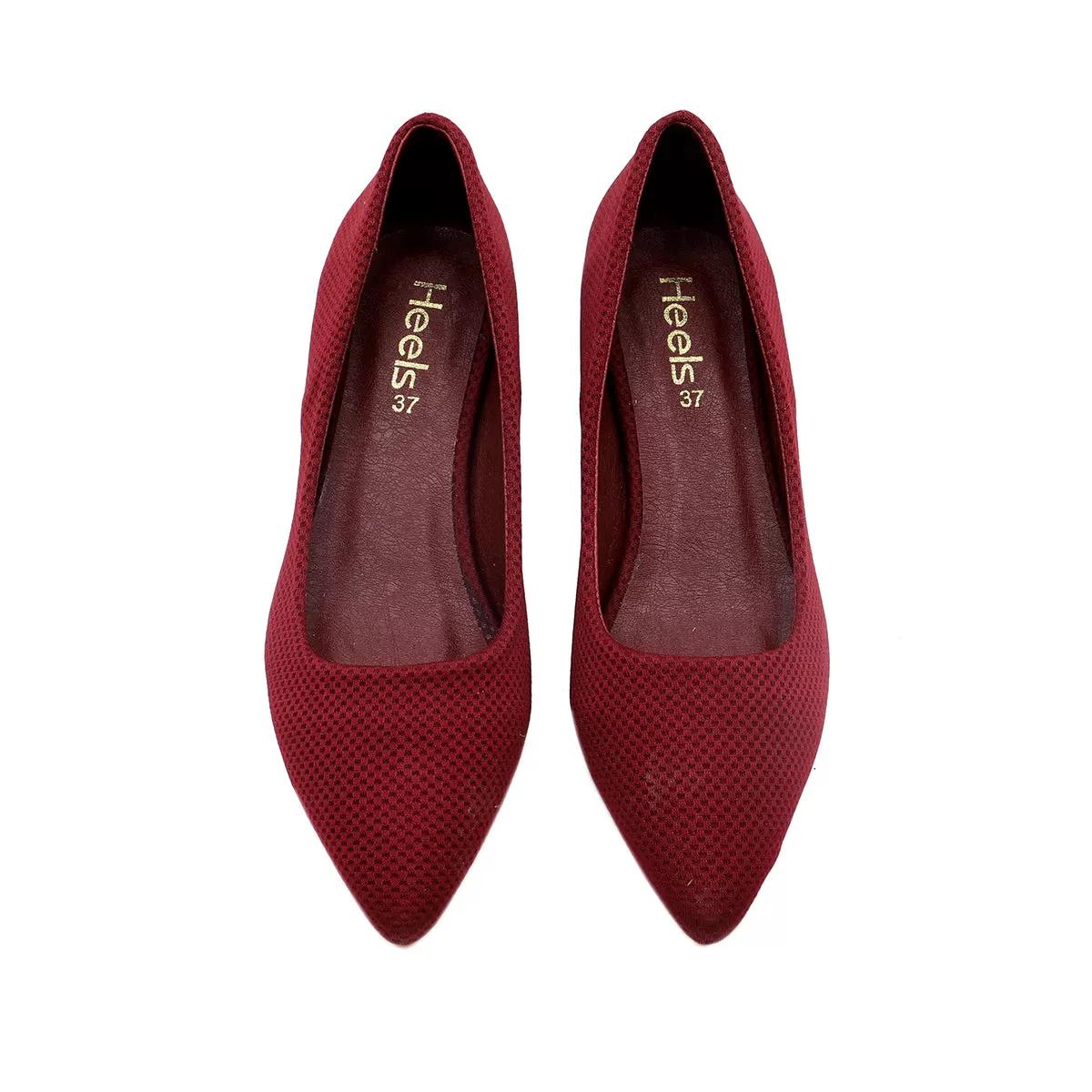 Maroon Formal Court Shoes L00850007