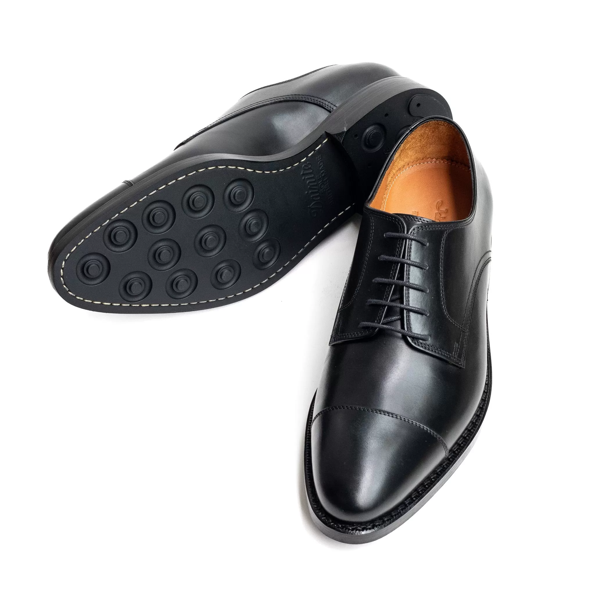 Men's Cap Toe Derby / Black Calf 98782