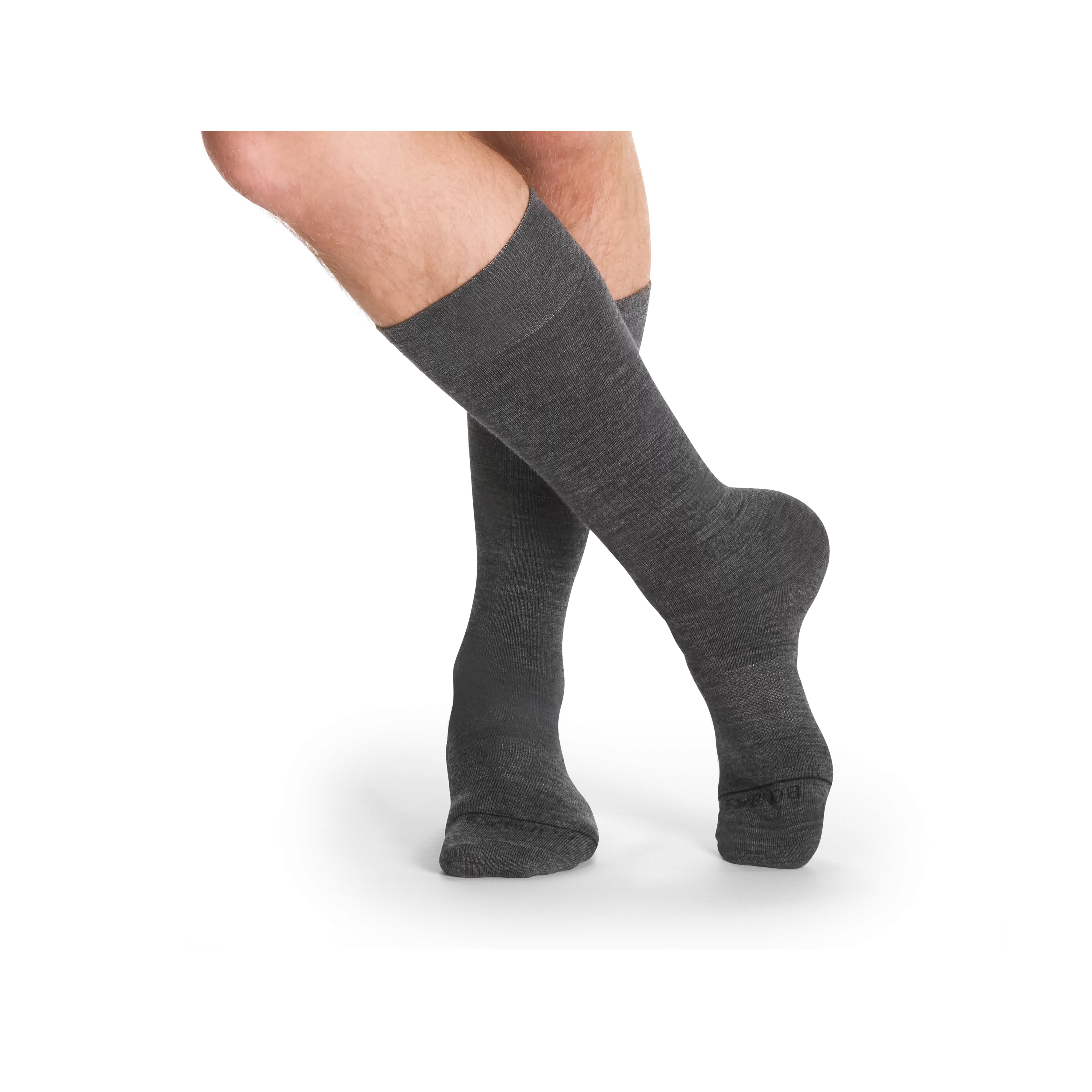 Men's Merino Wool Blend Dress Over the Calf Socks