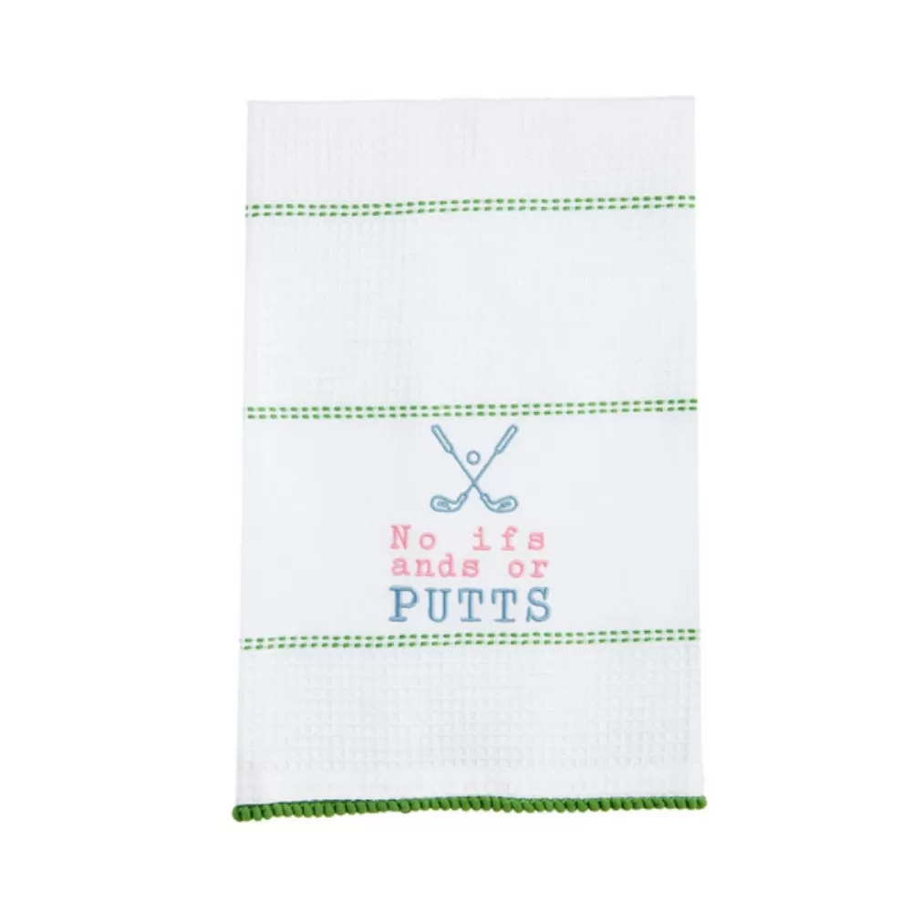 Mud Pie Golf Embroidery Towels