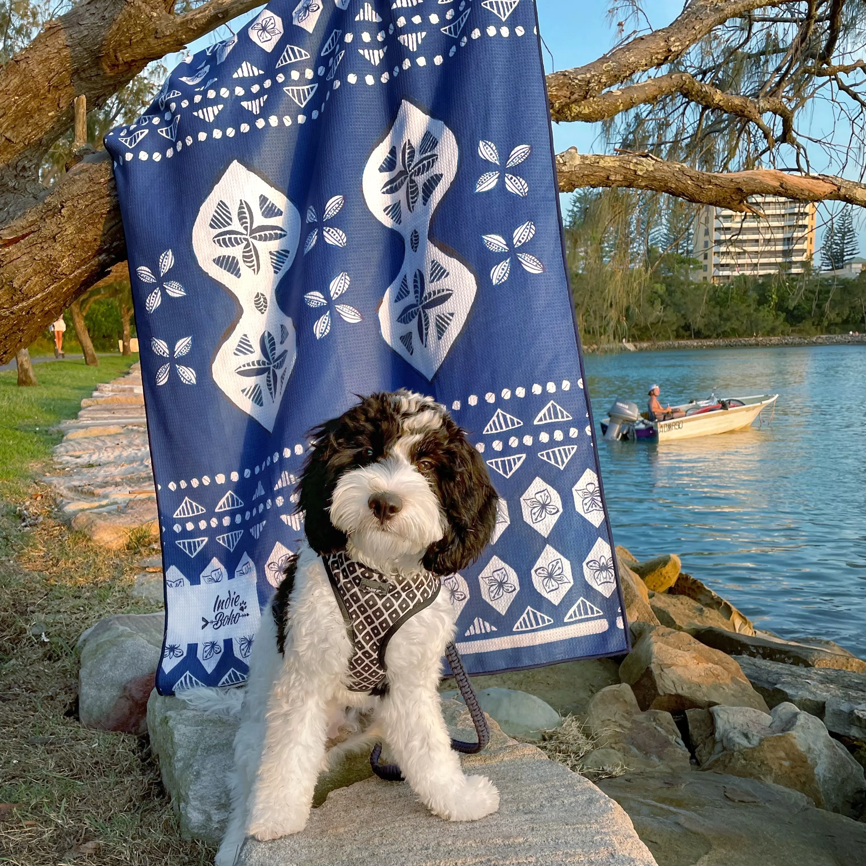 Noosa Nights Pet Travel and Bath Towel