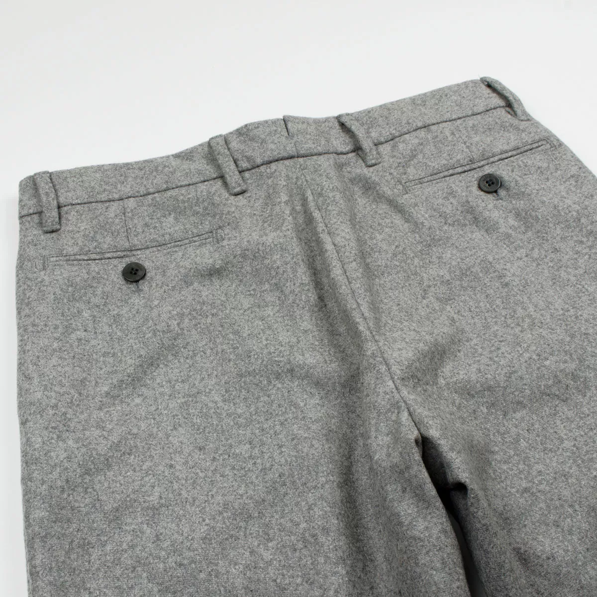 Norse Projects - Thomas Slim Light Wool Trousers - Light Grey Melange