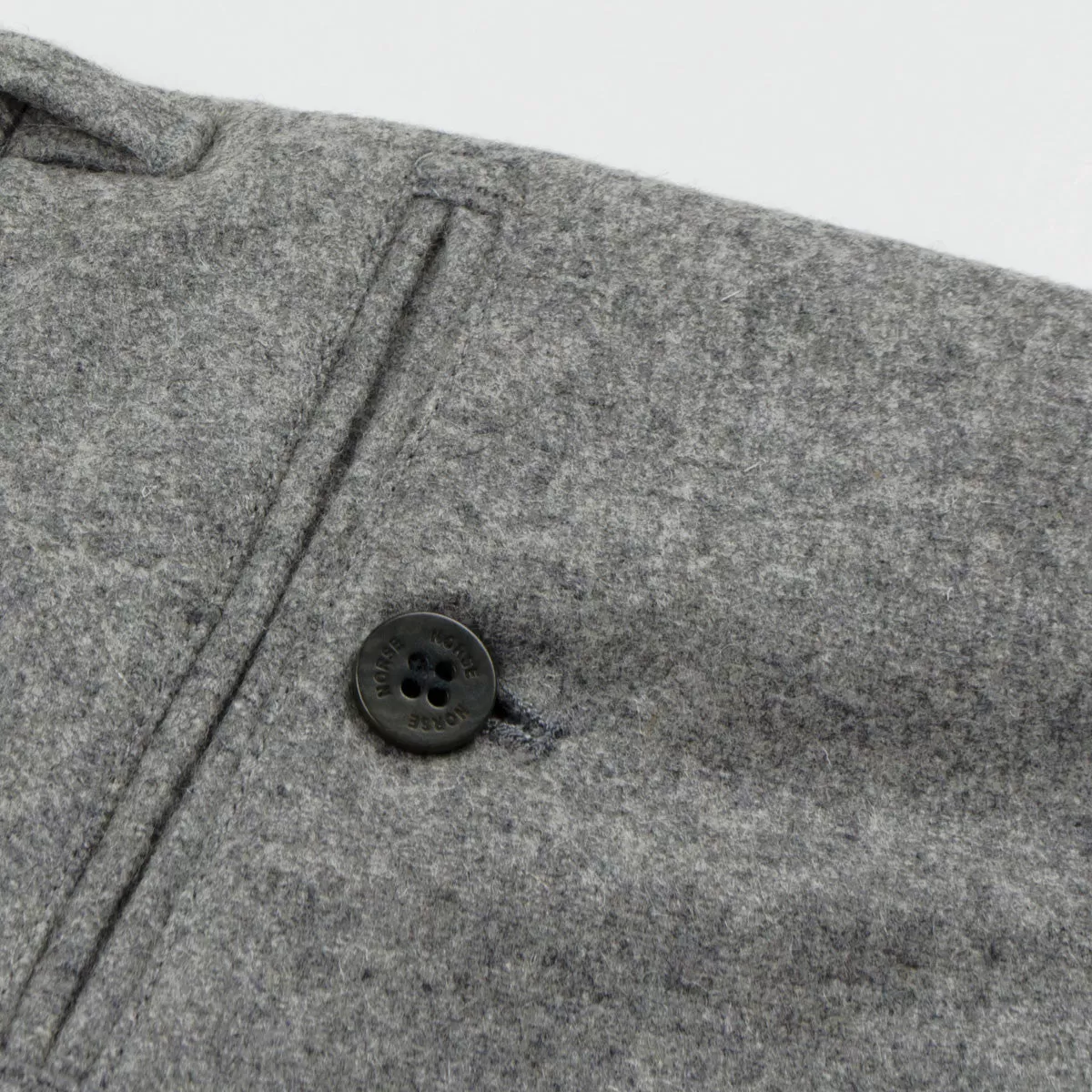 Norse Projects - Thomas Slim Light Wool Trousers - Light Grey Melange