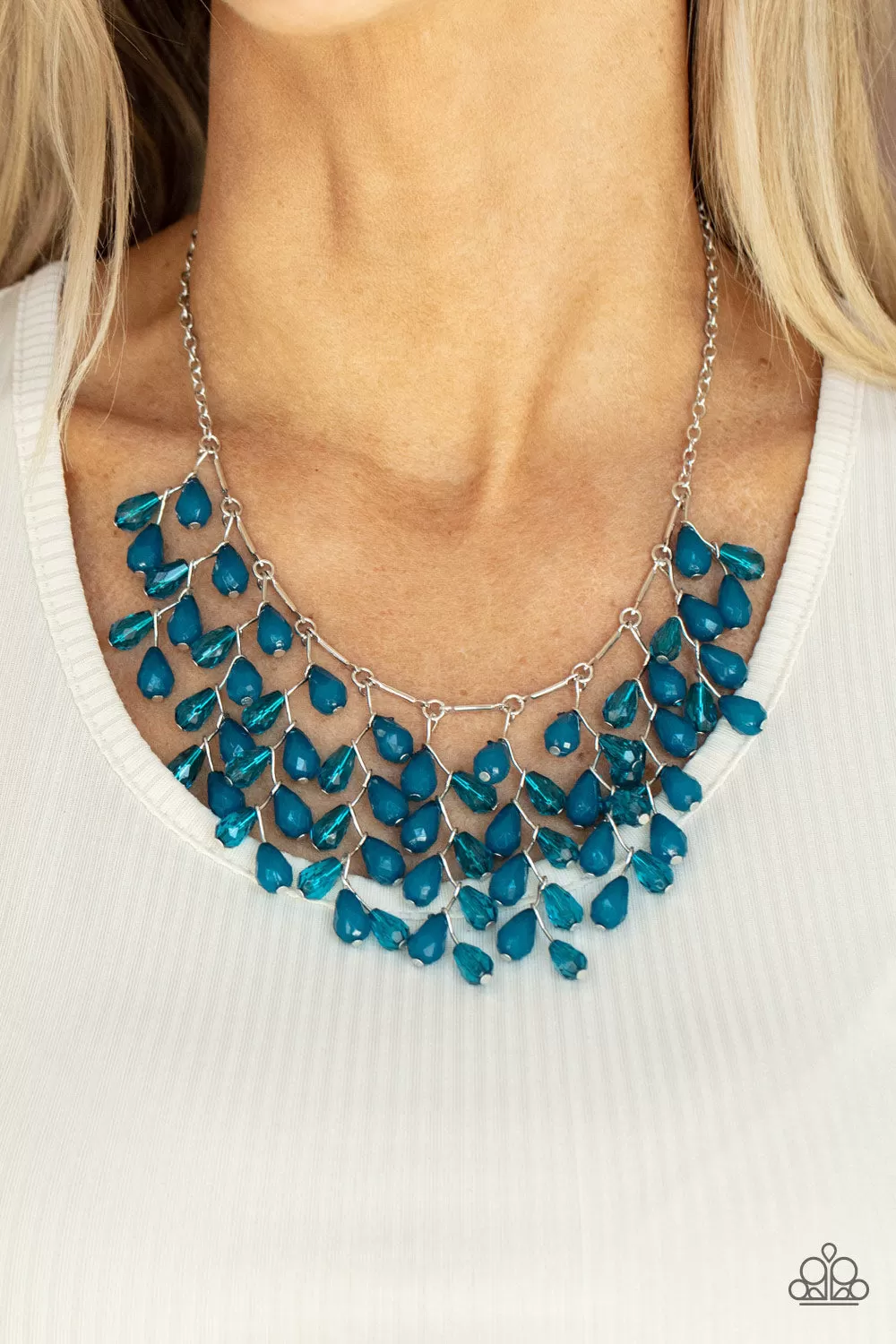 Paparazzi Accessories - Garden Fairytale - Blue Necklace