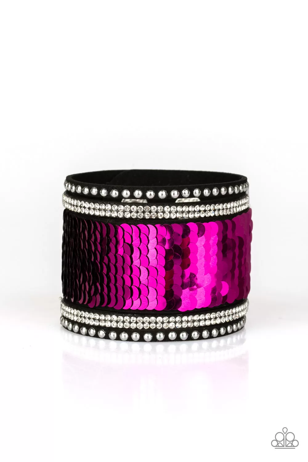 Paparazzi Accessories - MERMAIDS Have More Fun - Pink Bracelet