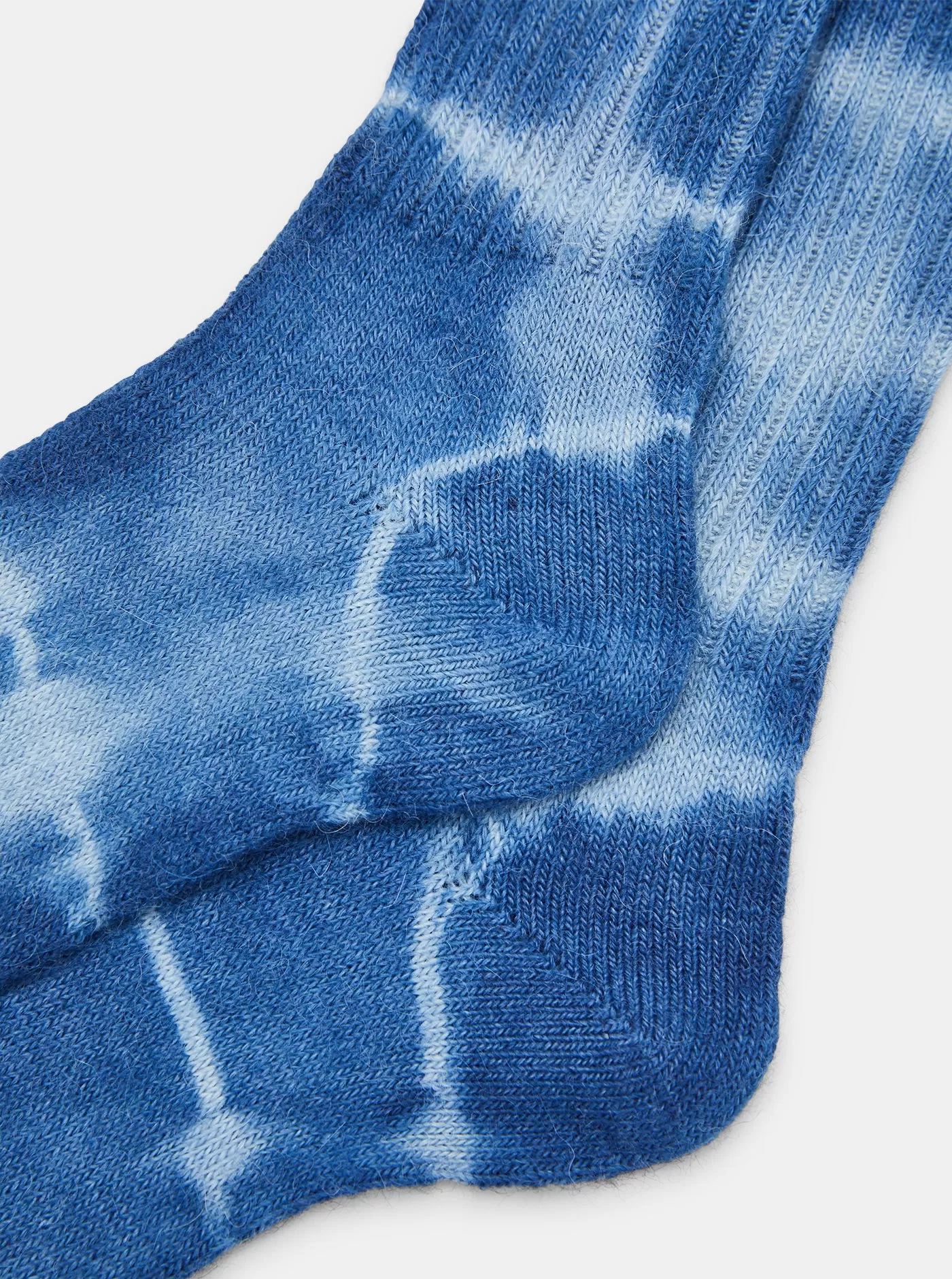 Patapaca Tie Dyed Socks - Indigo