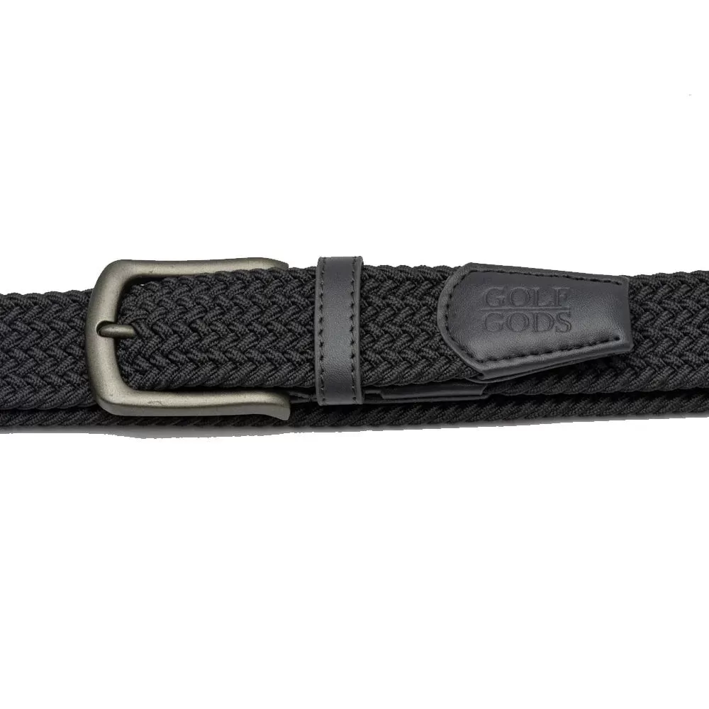 Players Woven Belt in Charcoal