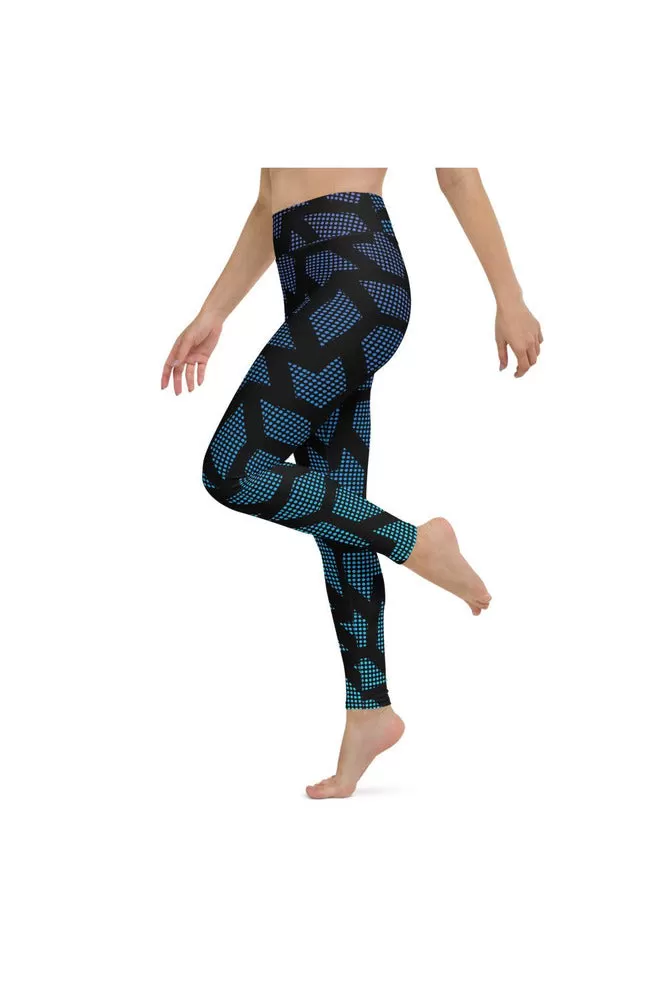 Polka dot Ombre Yoga Leggings