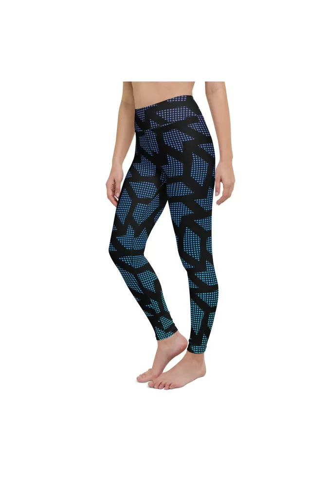 Polka dot Ombre Yoga Leggings