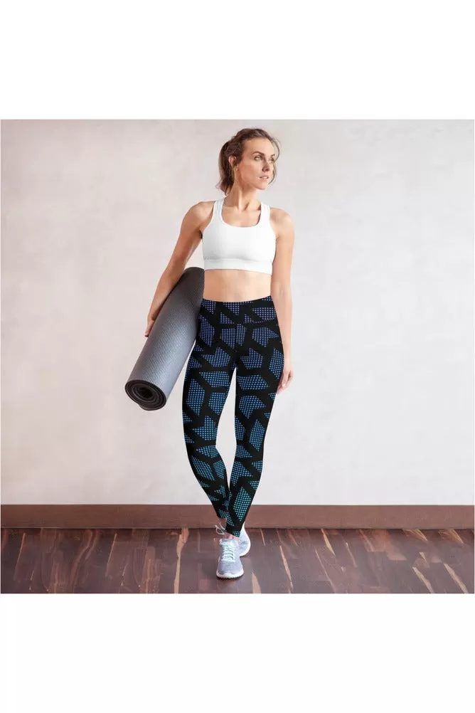 Polka dot Ombre Yoga Leggings