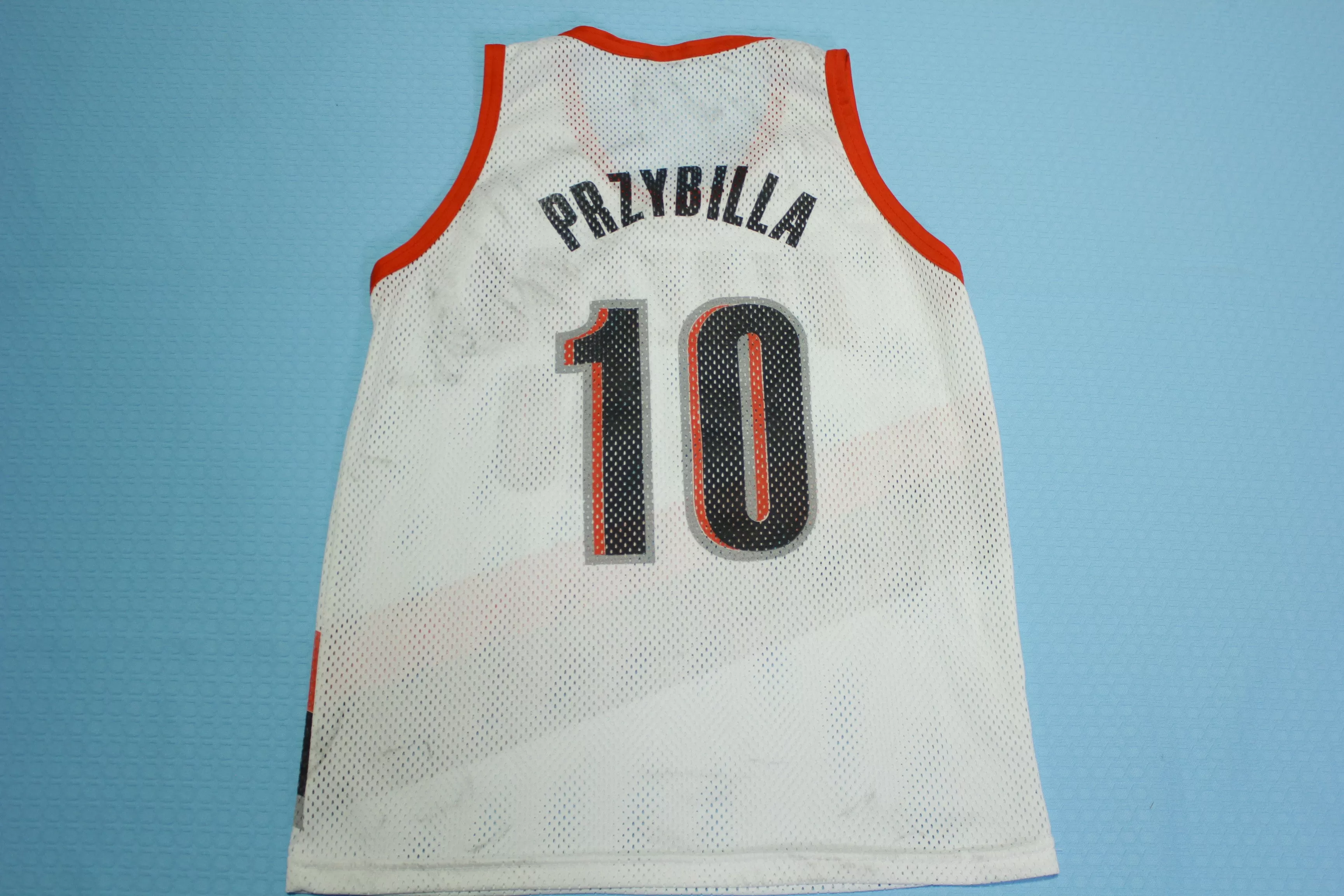 Portland Blazers #10 Przybilla Mesh Tank Top Basketball NBA Jersey