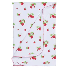 Printed Blanket - Strawberries