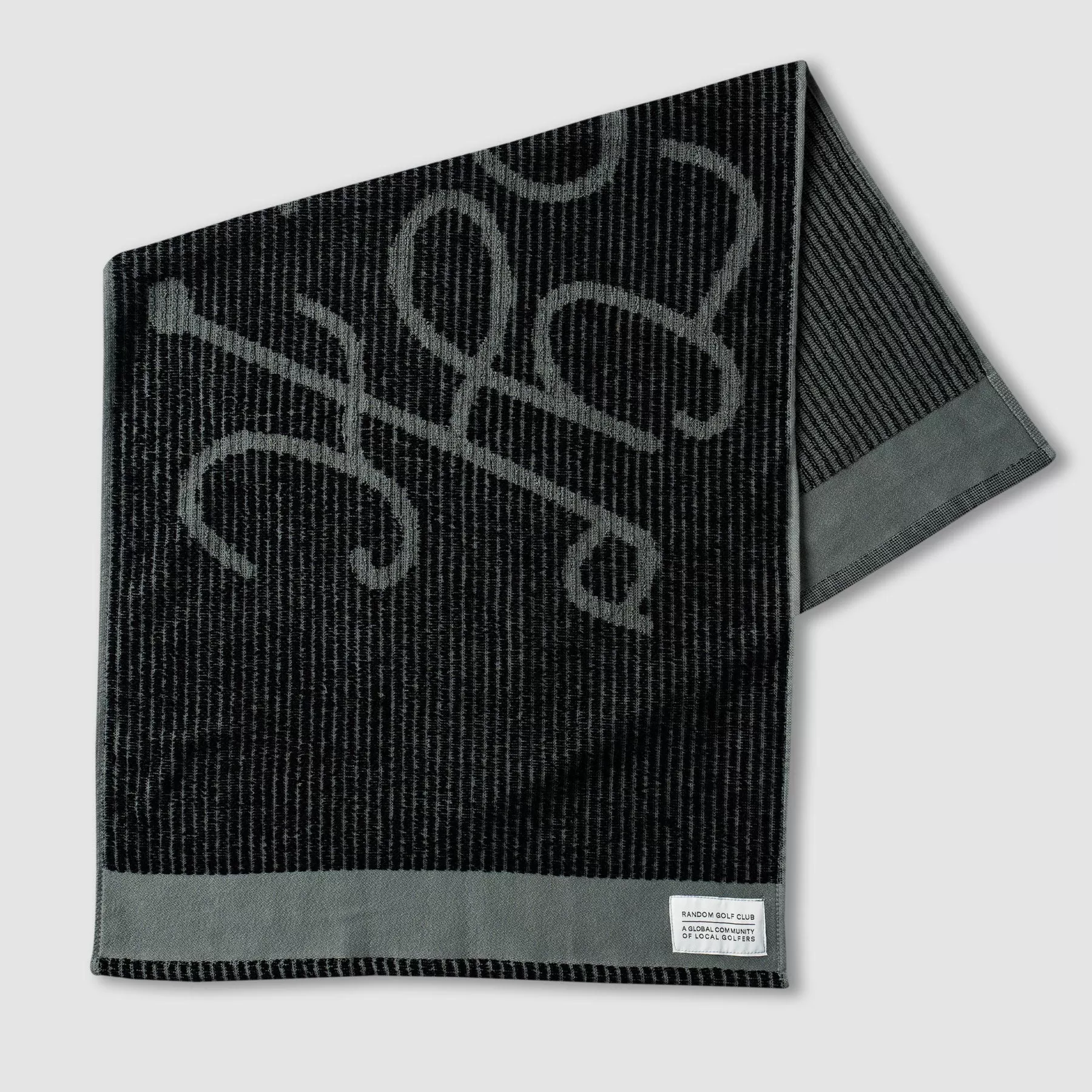 Random Golf Club Classics Towel - Black