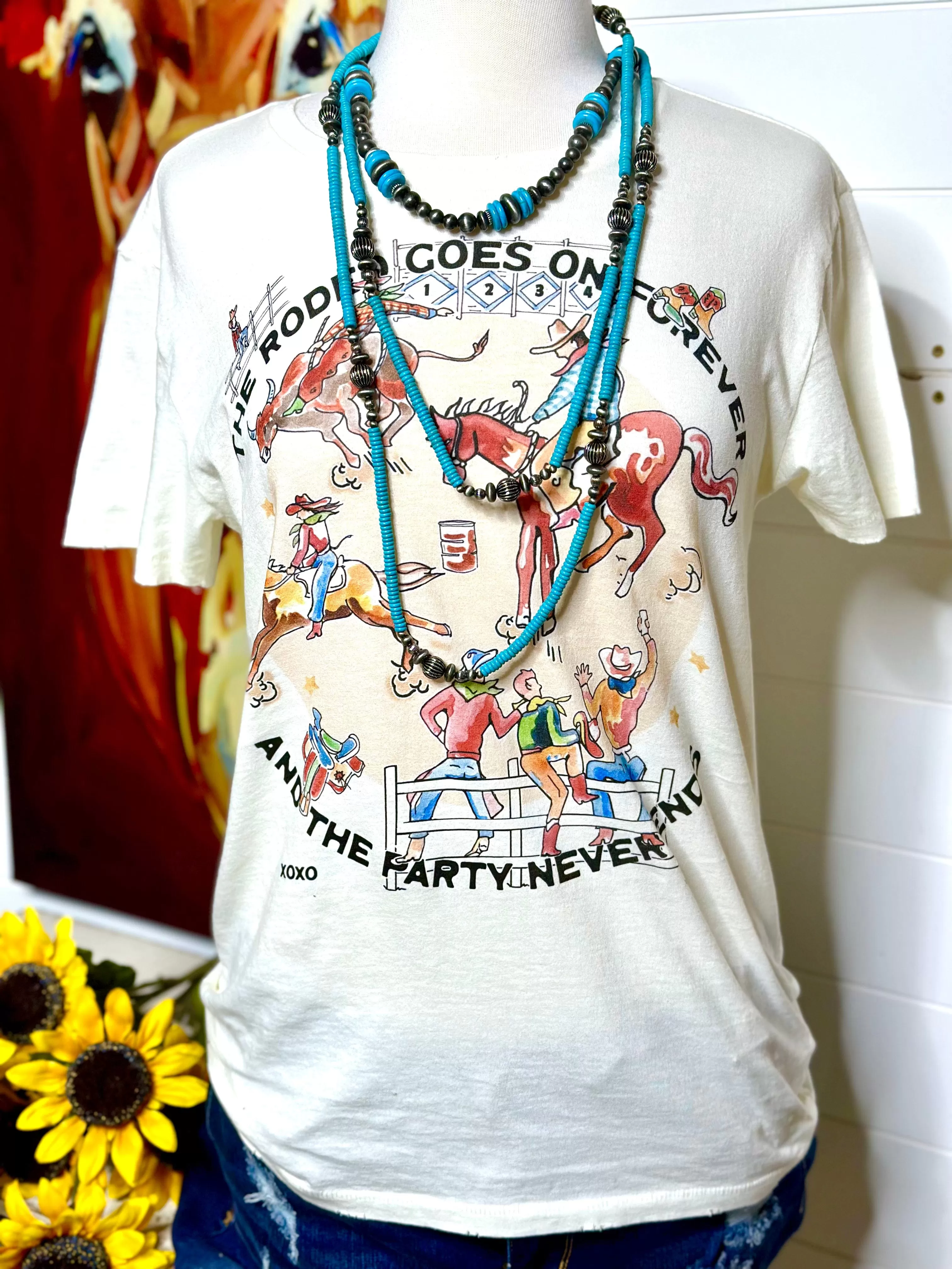 **ReStOck** The Rodeo Party Tee