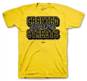 Retro 4 Lightning Shirt - Crafted - Yellow