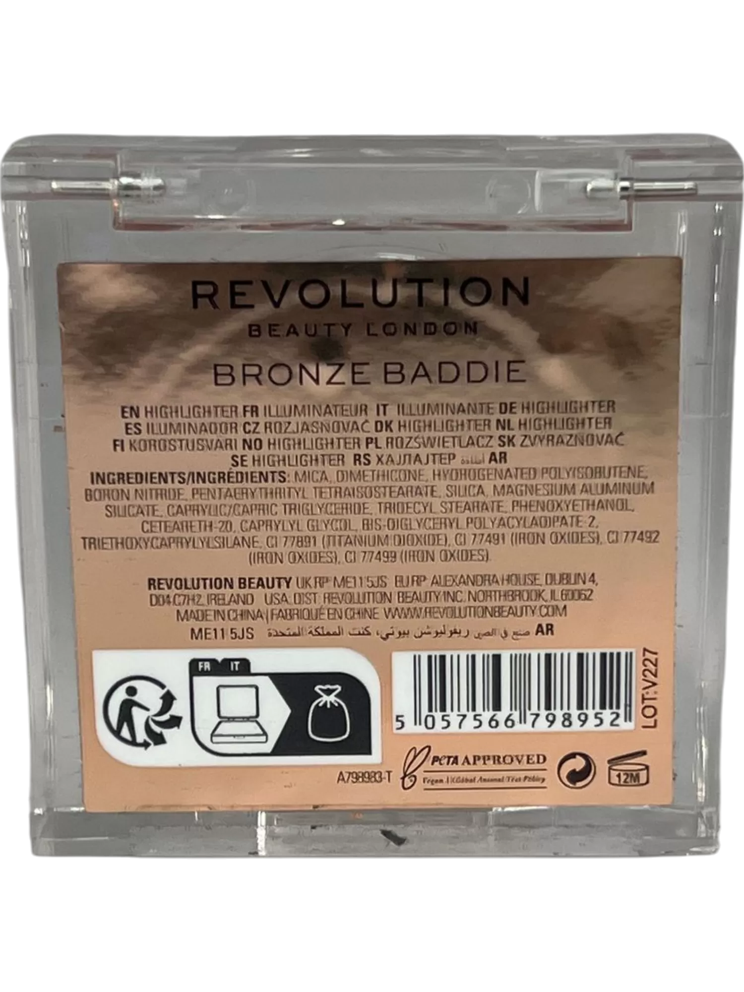 Revolution Bronze Baddie Highlighter