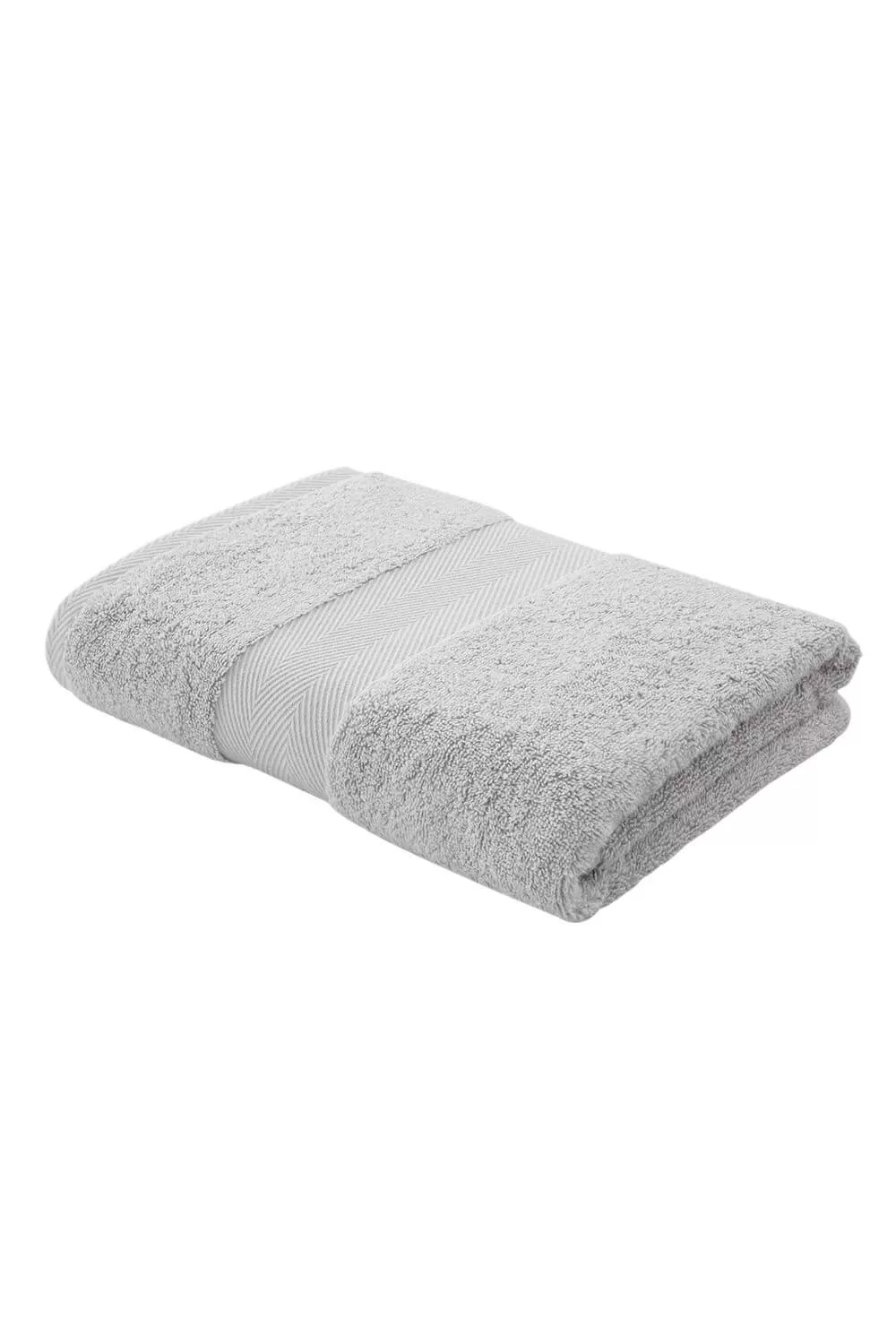 Silk Bath Towel 70cm x 127cm - Dove Grey