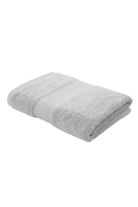 Silk Bath Towel 70cm x 127cm - Dove Grey