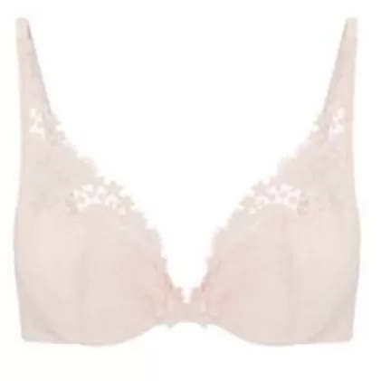 Simone Perele Wish Triangle Pushup Bra in Sakura Pink  12B347