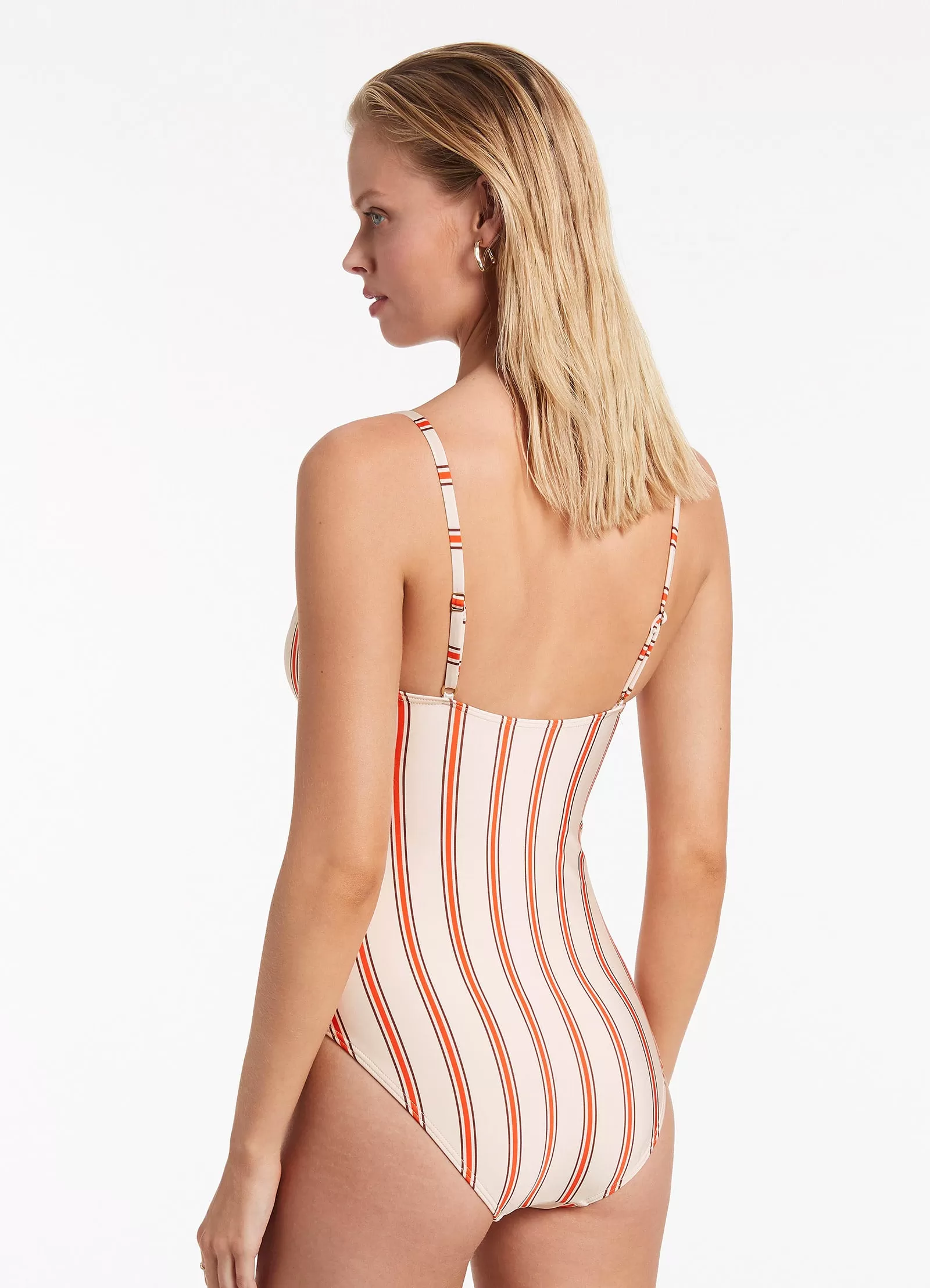 Sorrento Tie Front One Piece - Fiamma