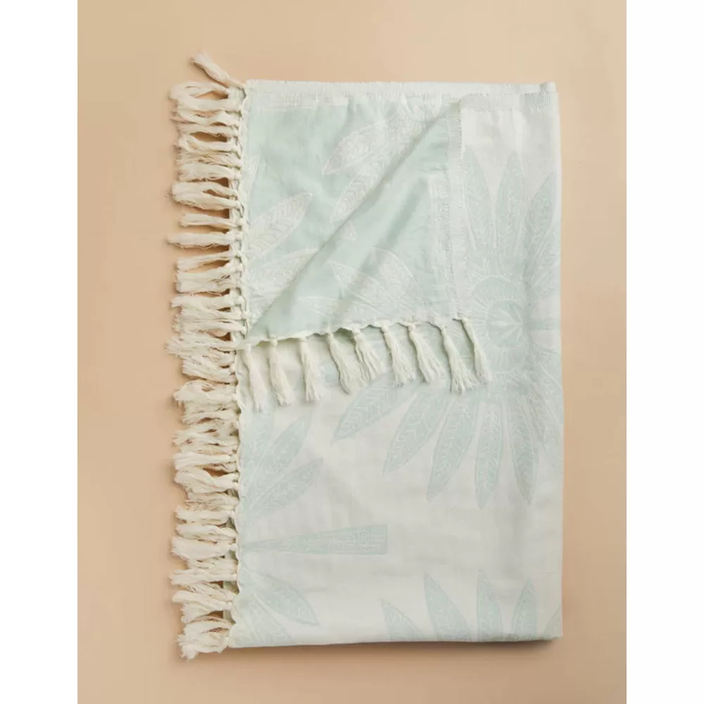 Spartina Beach Blanket - Palmetto Frond Seafoam