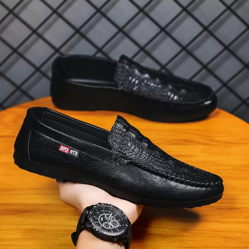 Spring Men Casual Leather Loafers