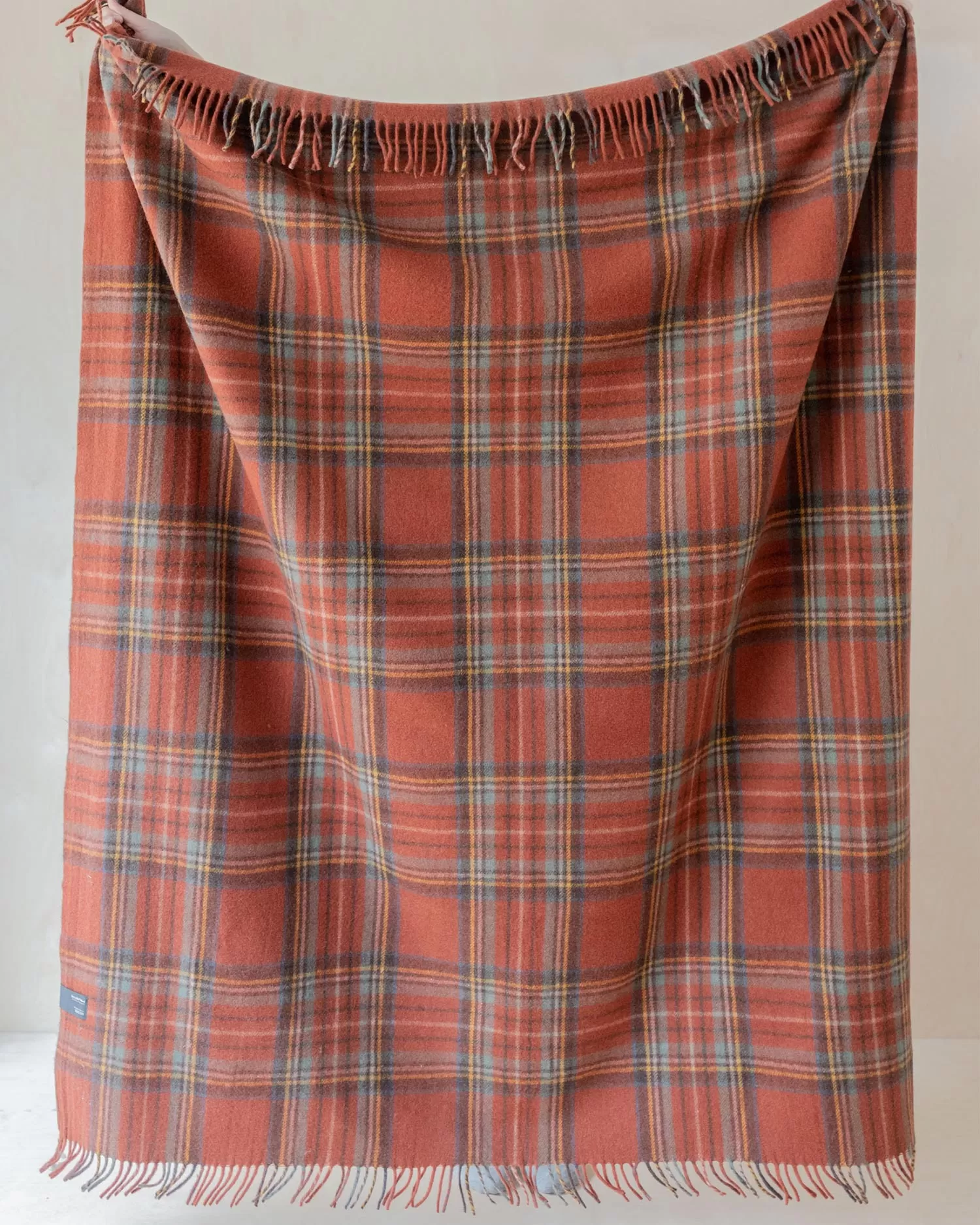 Stewart Royal Antique Tartan Recycled Wool Blanket