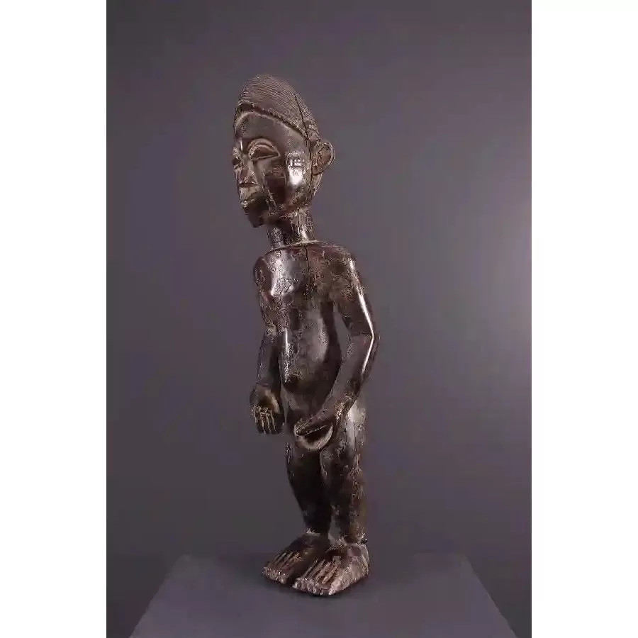 Tabwa Male Ancestor Figure, Congo #516