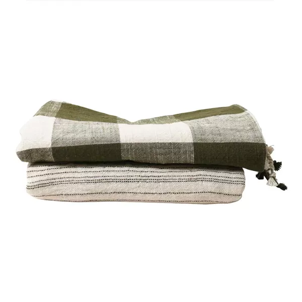 Tea Towels 2Pk - Tilda Olive