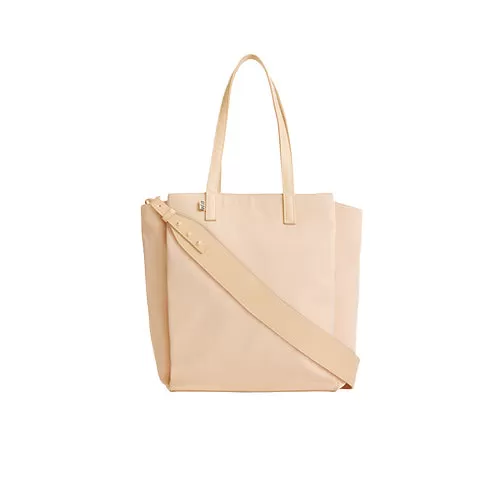 The Commuter Tote in Beige