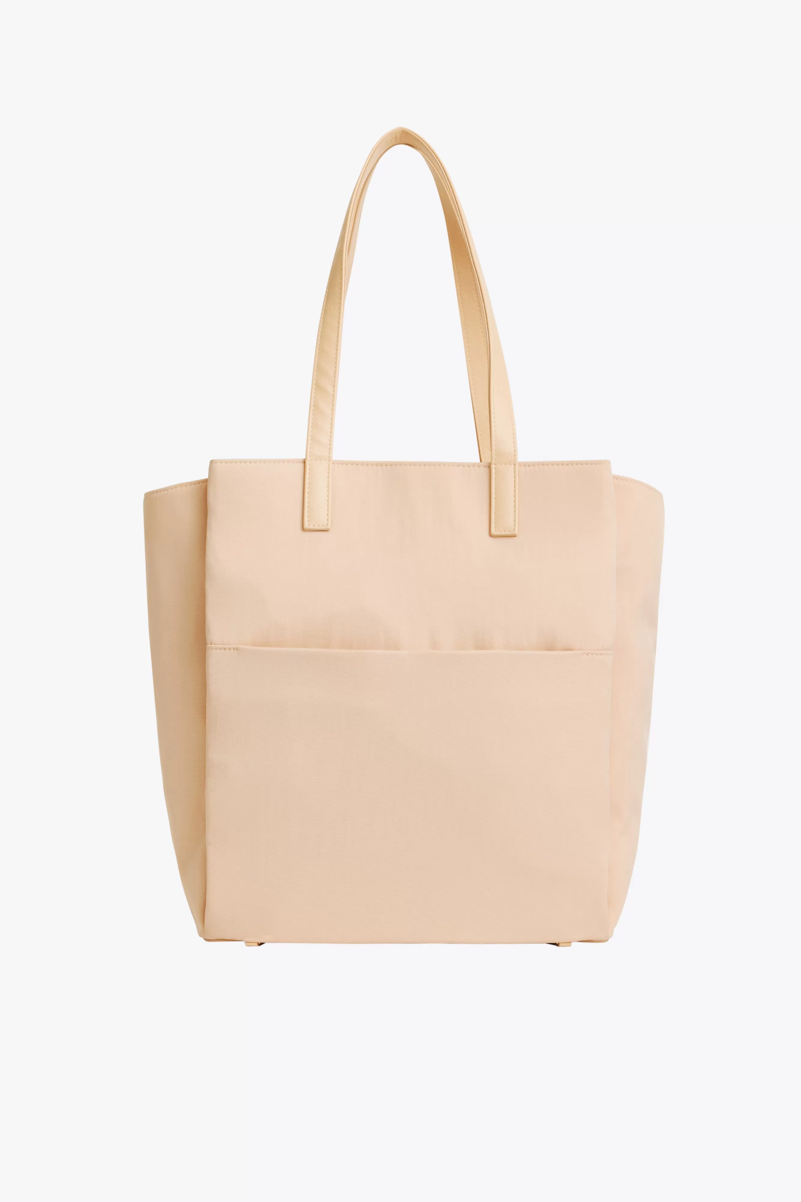 The Commuter Tote in Beige