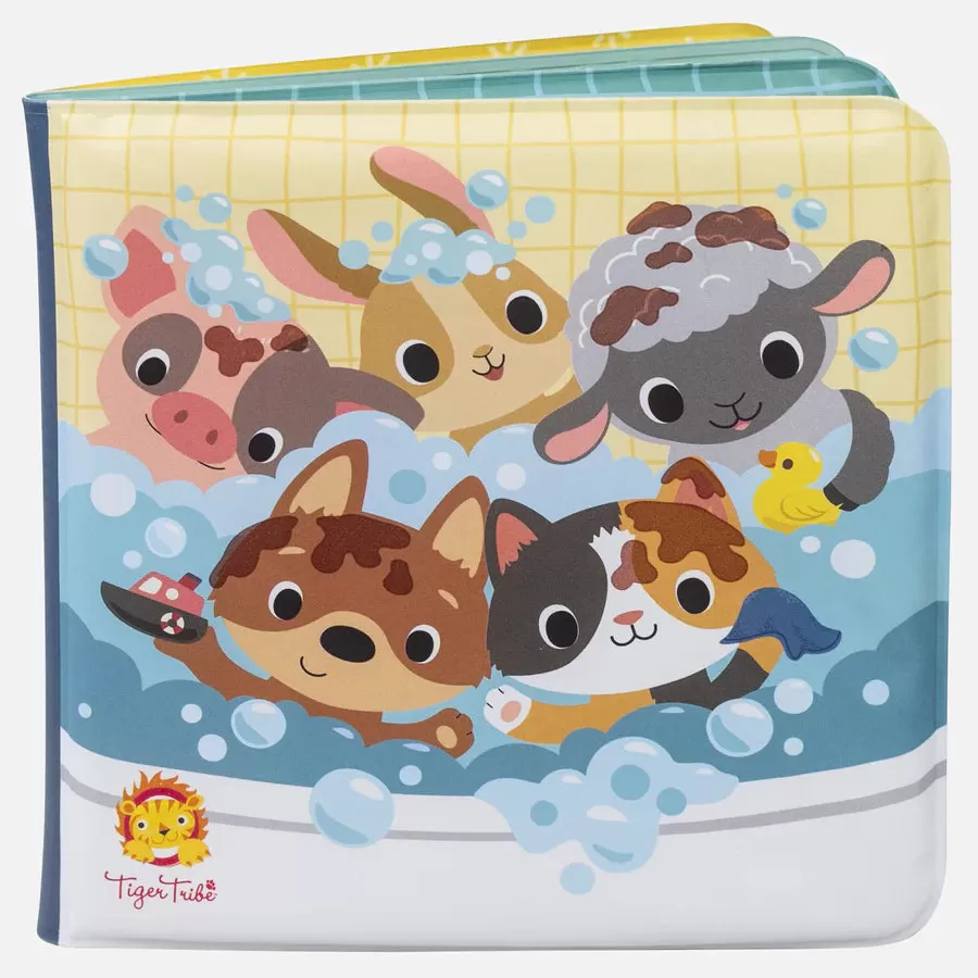 Tiger Tribe Bath Book - Messy Farm