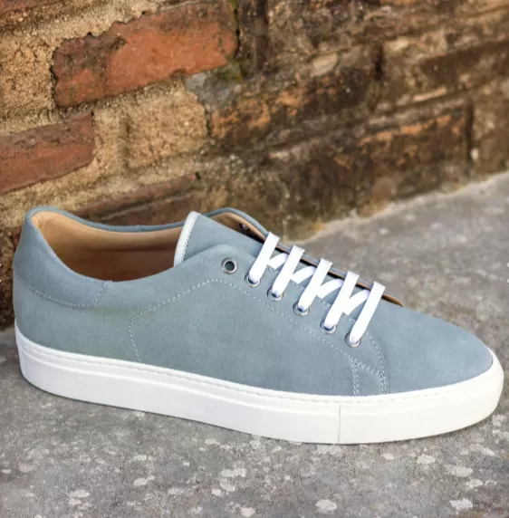 Trainer - Grey Sport Suede