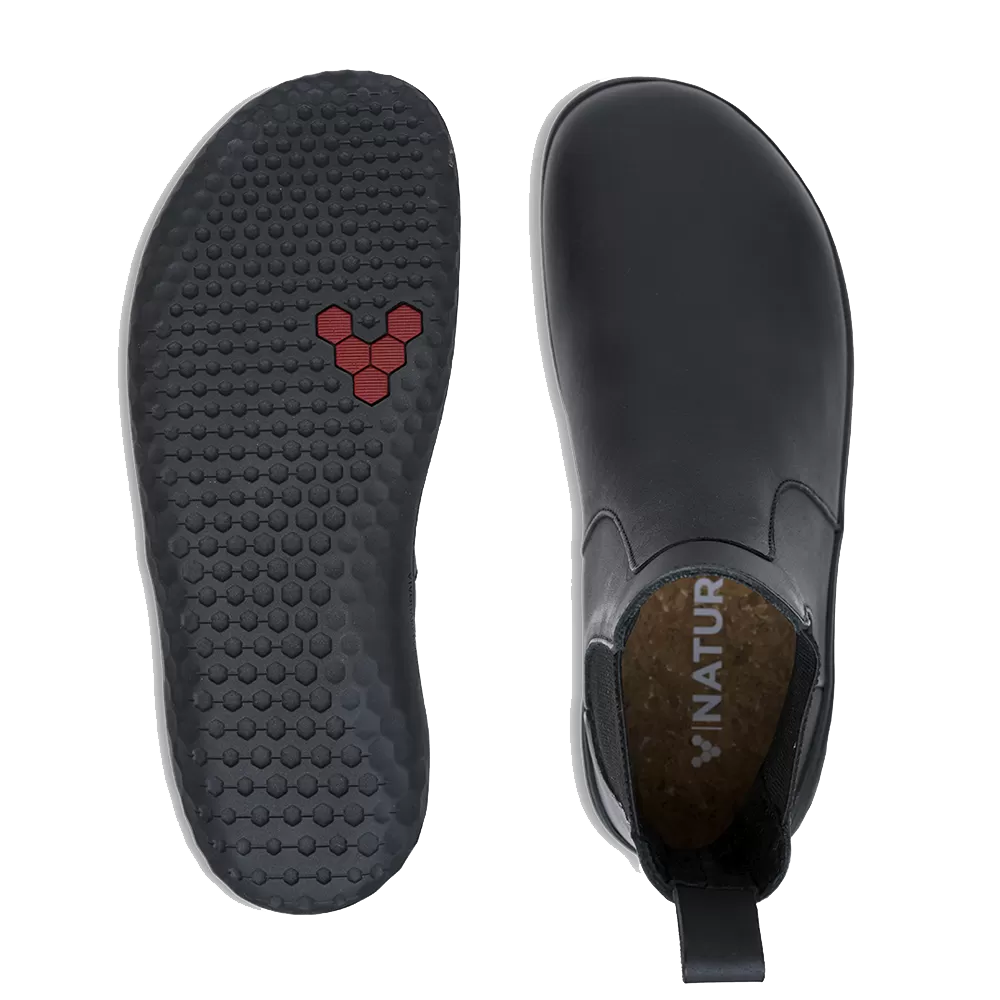 Vivobarefoot Geo Chelsea Womens Obsidian