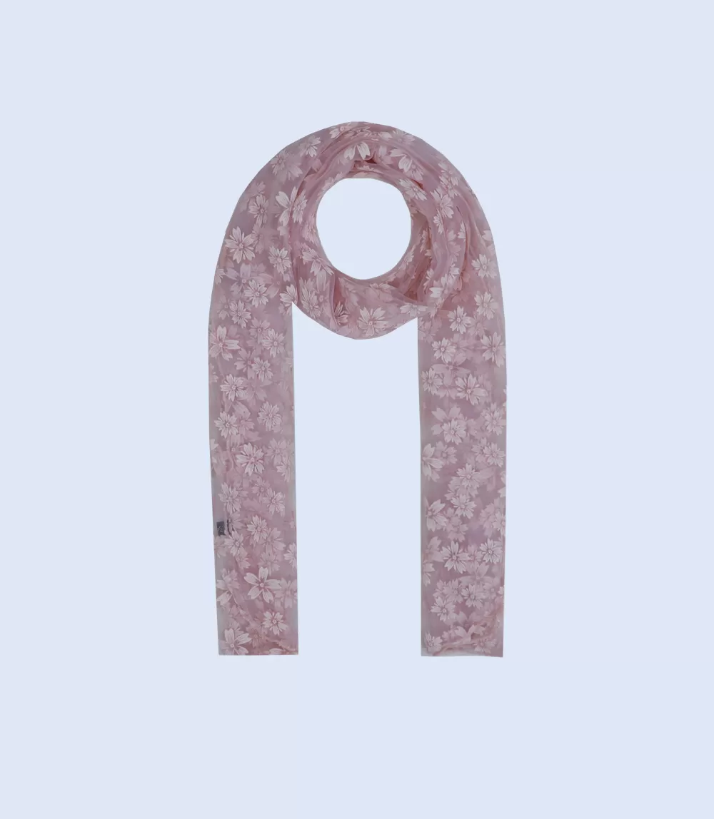 WA0840-TEA-PINK-Scarf For Women