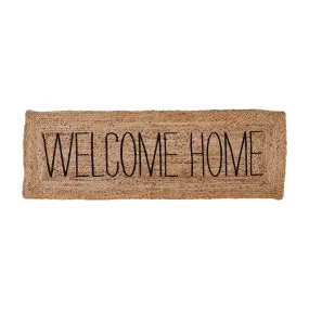 Welcome Home Log Mat