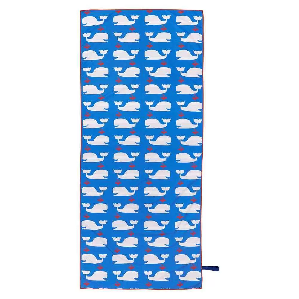 Whales Reversible Eco Beach Towel