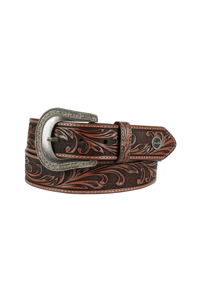 Wrangler Dusty Belt Coffee/Chestnut